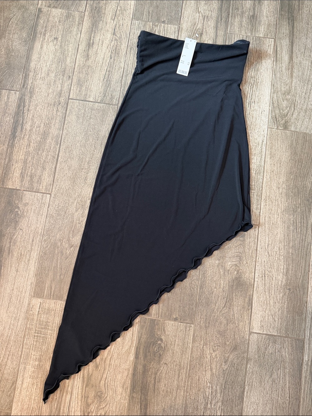 NWT Urban Outfitters Y2K Asymmetrical Hem Midi Dress - Picture 4 of 6
